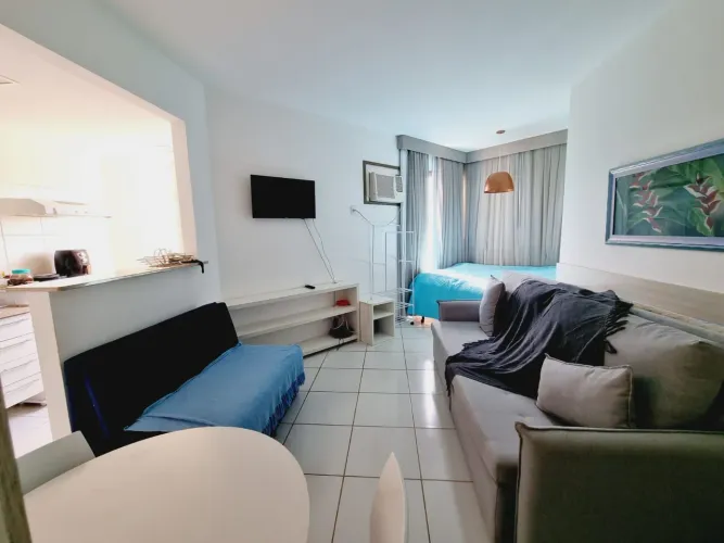 Lindo Loft mobilado condomínio resort na reserva de Sahy em Mangaratiba 