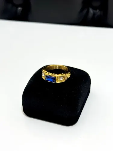 Anel de formatura banhado a ouro
