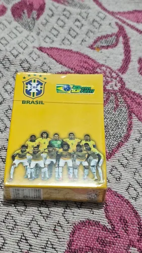 BARALHO ORIGINAL SELEÇÃO BRASILEIRA LACRADO PARA COLECIONADOR FUTEBOL