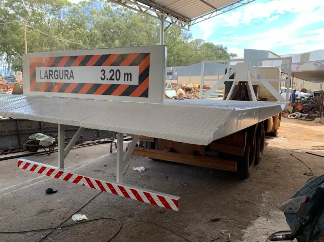 Prancha para Rollon 7.50x3.20 mts