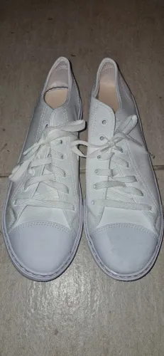 Tenis all star branco de tecido novo tam 42