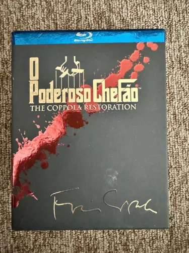 O Poderoso Chefão - Blu-Ray Edição Especial trilogia legendado 
