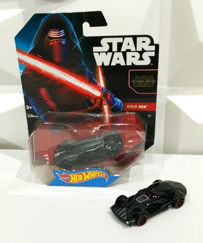 Hot Wheels Star Wars Carrinho 1:64 Kylo Ren e Darth Vader 2014