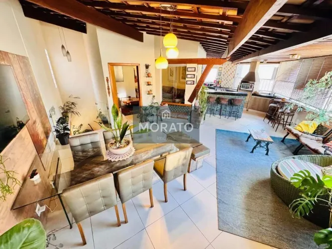 Cobertura 3 Quartos, Suíte, 2 Vagas de Garagem, no Bairro Dona Clara/Santa Rosa