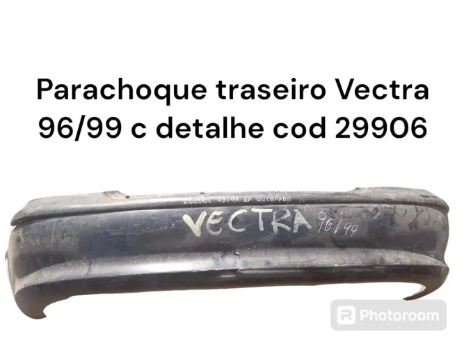 Para-choque Traseiro Vectra 96/99 c detalhe 