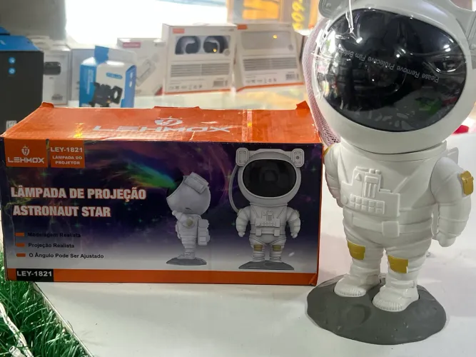 Lâmpada de projeção Astronauta 