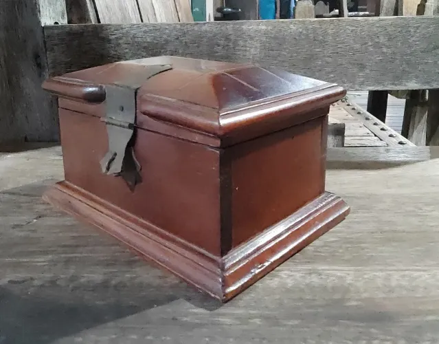 Bauzinho de madeira de decoração