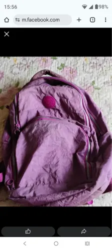Mochila Roxa
