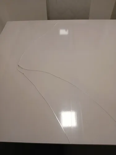 Mesa de Jantar Branca com Trinca