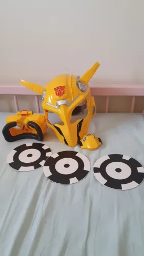 Máscara Transformers Bumblebee realidade virtual , raro .