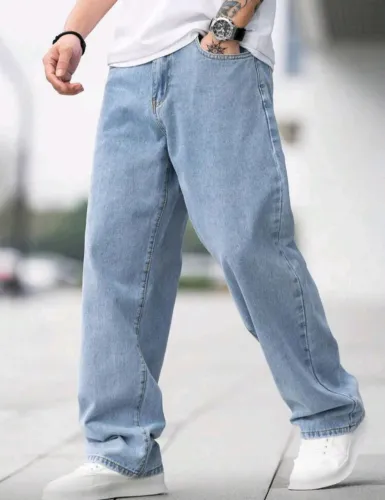 CALÇA JEANS MASCULINA - GALLERY FADE | MODELAGEM SOLTA | LAVAGEM CLARA
