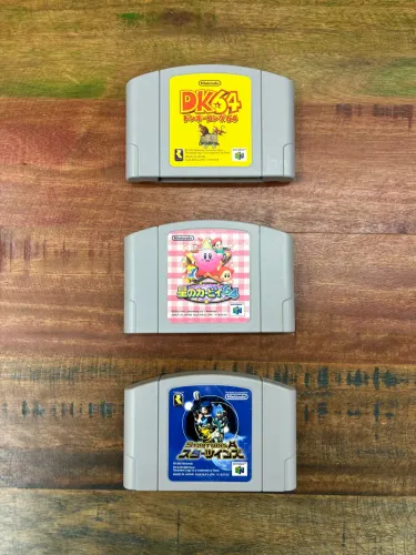 Jogos para Nintendo 64 Original JP