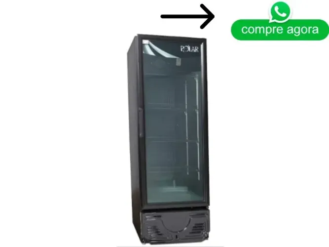 Refrigerador 405 Litros All Black Polar