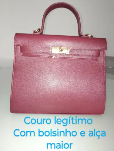 Bolsa de Couro Legítimo