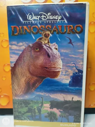 FITA VHS WALT DISNEY DUBLADO - DINOSSAURO