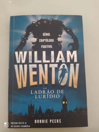 Livro William Wenton e o ladrão de lurídio