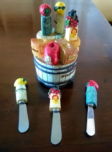 Conjunto espátulas para pastas/queijo  