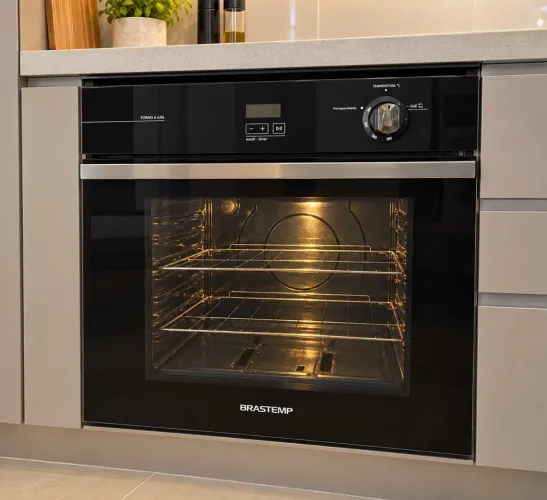 Forno a Gás de Embutir Brastemp BOD84AEANA - 220V