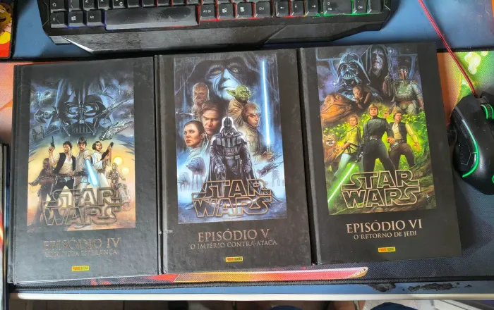 Coleção HD Filme - Star Wars I ao VI (1 ao 6) - Capa Dura