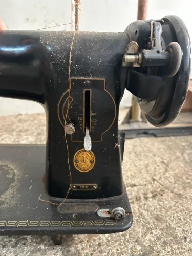 Máquina de costura vintage