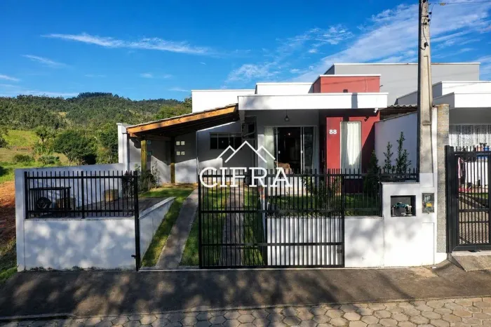 Casa Geminada - Venda - 02 dormitórios - 66m2 - Loteamento Pomerana - Lontras