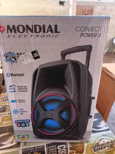 SOM (Caixa de Som) Mondial 550w Nova na Caixa