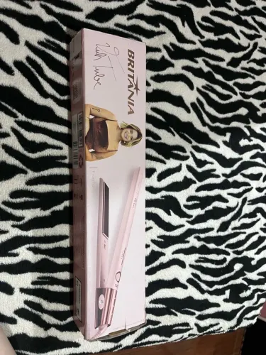Chapinha Britânia Rosa glitter, collab com VihTub
