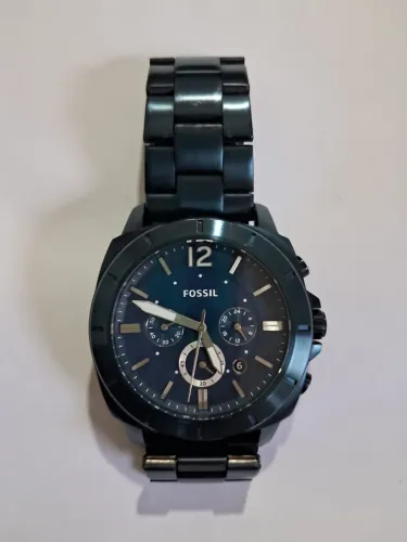 Relógio Masculino Fossil Privateer BQ2319 Black/Azul (Higienizado)