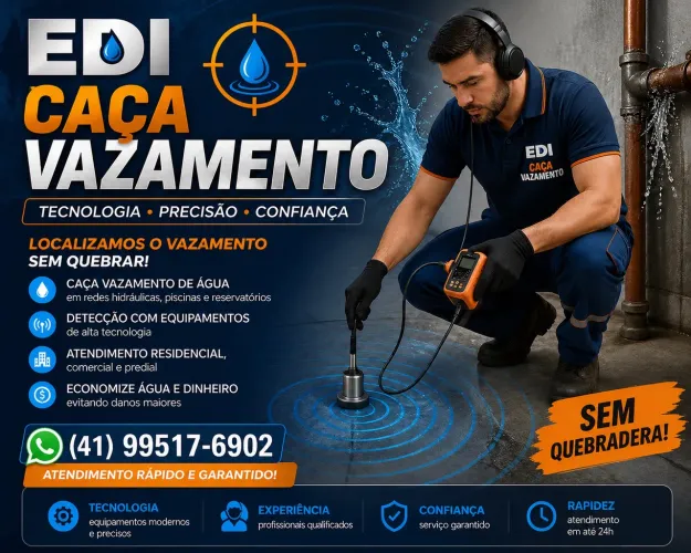 Caça vazamento 