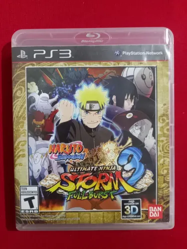 Naruto Shippuden Ultimate Ninja Storm 3 Full Burst - PS3