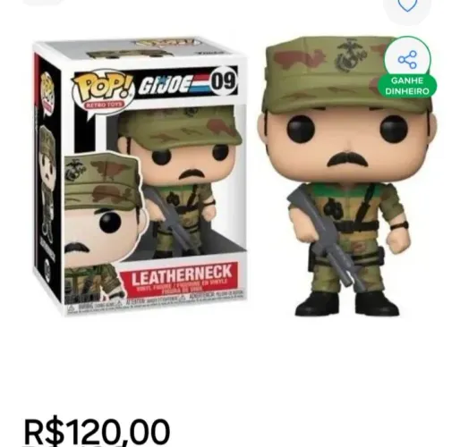 Funko pop Gijoe Leatherneck