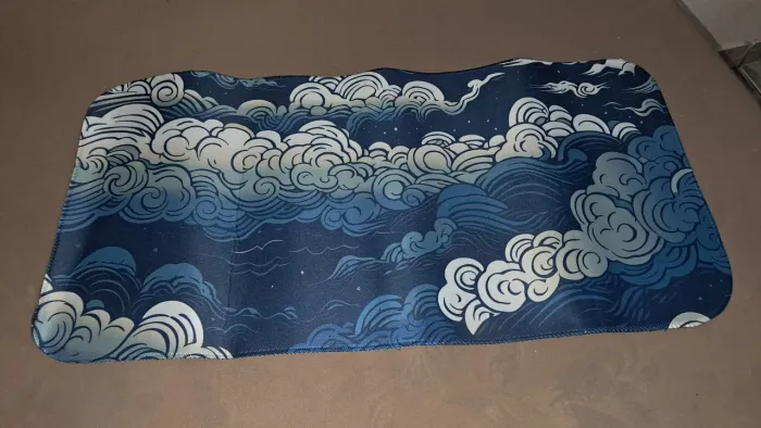 Mouse Pad Gamer  65x32cm Borda Costurada