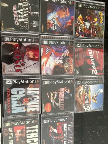 JOGOS DE PLAYSTATION 1 PRENSADOS