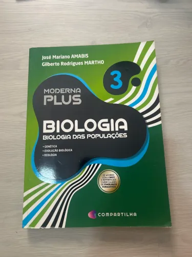 Livro moderna plus- Biologia