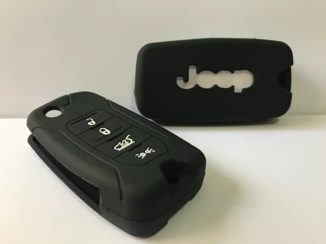 Capa de silicone chave canivete Jeep Renegade Compass