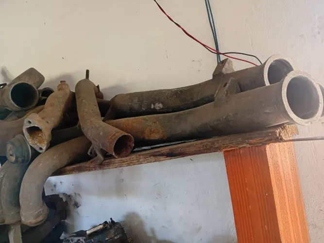Tubo de turbina e intercule de VW MB