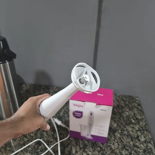 Mixer de Mão Elgin 2 em 1 (Branco)