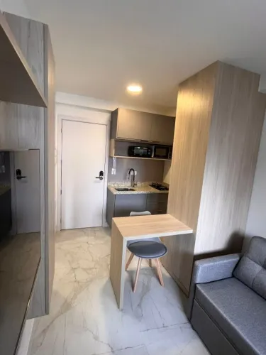 Apartamento 01 Quarto, mobiliado, excelente localização - novo