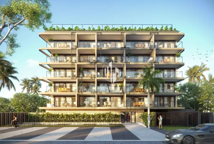 Flats na beira-mar do Jardim Oceania