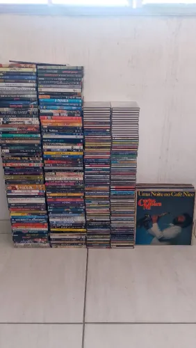 140 DVD 152 CD 24 LP PREÇO BOM