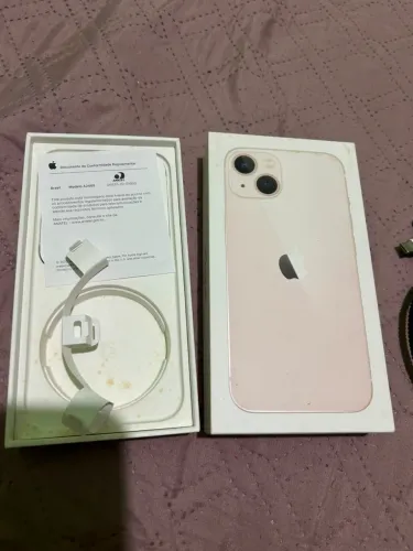 iPhone 13 128G cor Rosa único dono