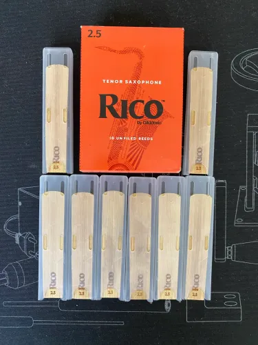 Palheta P/ Sax Tenor 2,5  Rico By D'addario