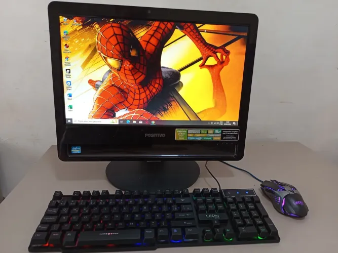 computador ALL in one core i3 8GB tela 19 polegadas