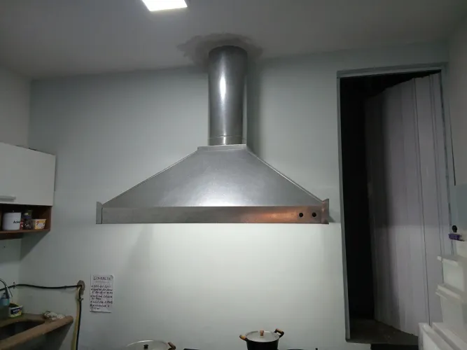 Coifa para lanchonete