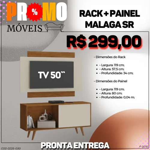 Rack com Painel 