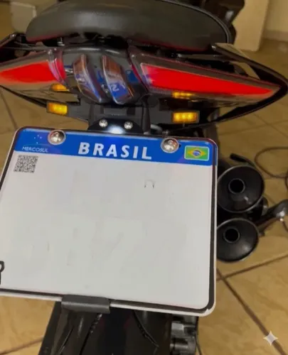 Eliminador de Rabeta Zontes R350 c/ suporte de placa