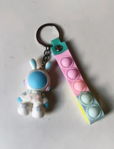 Chaveiro pop It astronauta