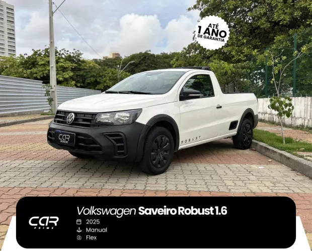 Volkswagen Saveiro Robust 1.6 Total Flex 16V 2025