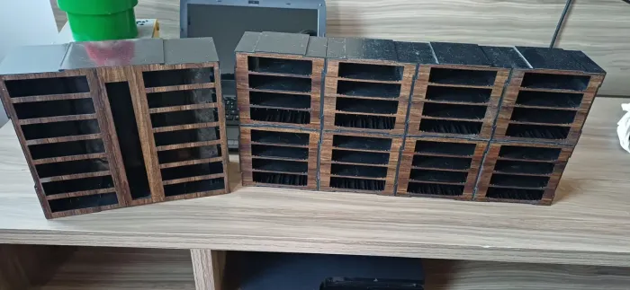 Suporte Cartuchos Atari de Época