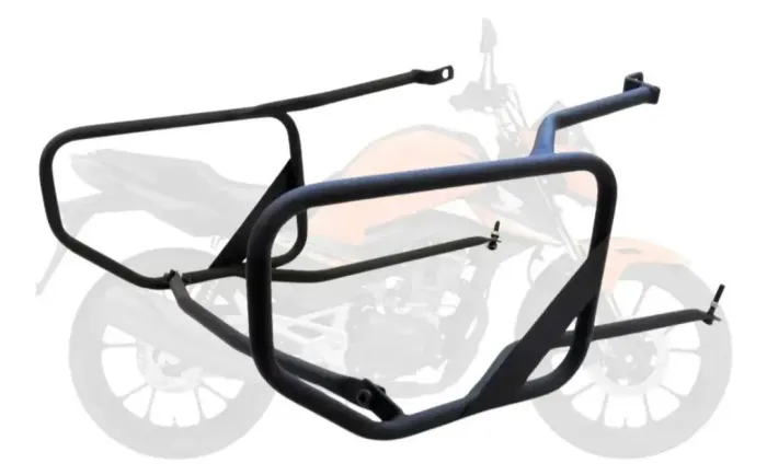 Protetor de Carenagem Afastador para Alforge e Baú para CG Titan 150